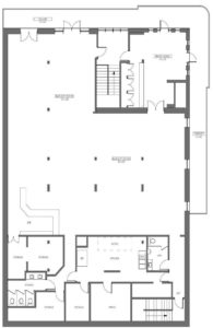 Venue Floorplan - Bourbon Vieux - Bourbon Vieux